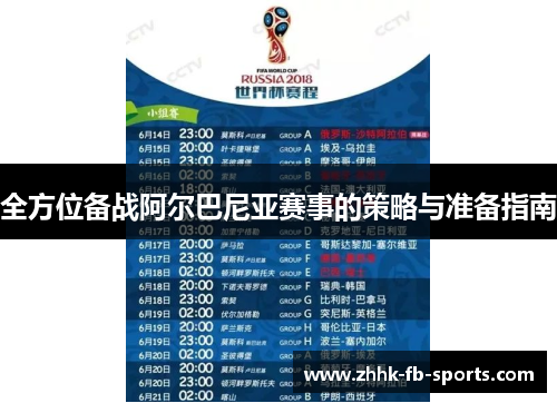 全方位备战阿尔巴尼亚赛事的策略与准备指南 全方位备战阿尔巴尼亚赛事的策略与准备指南